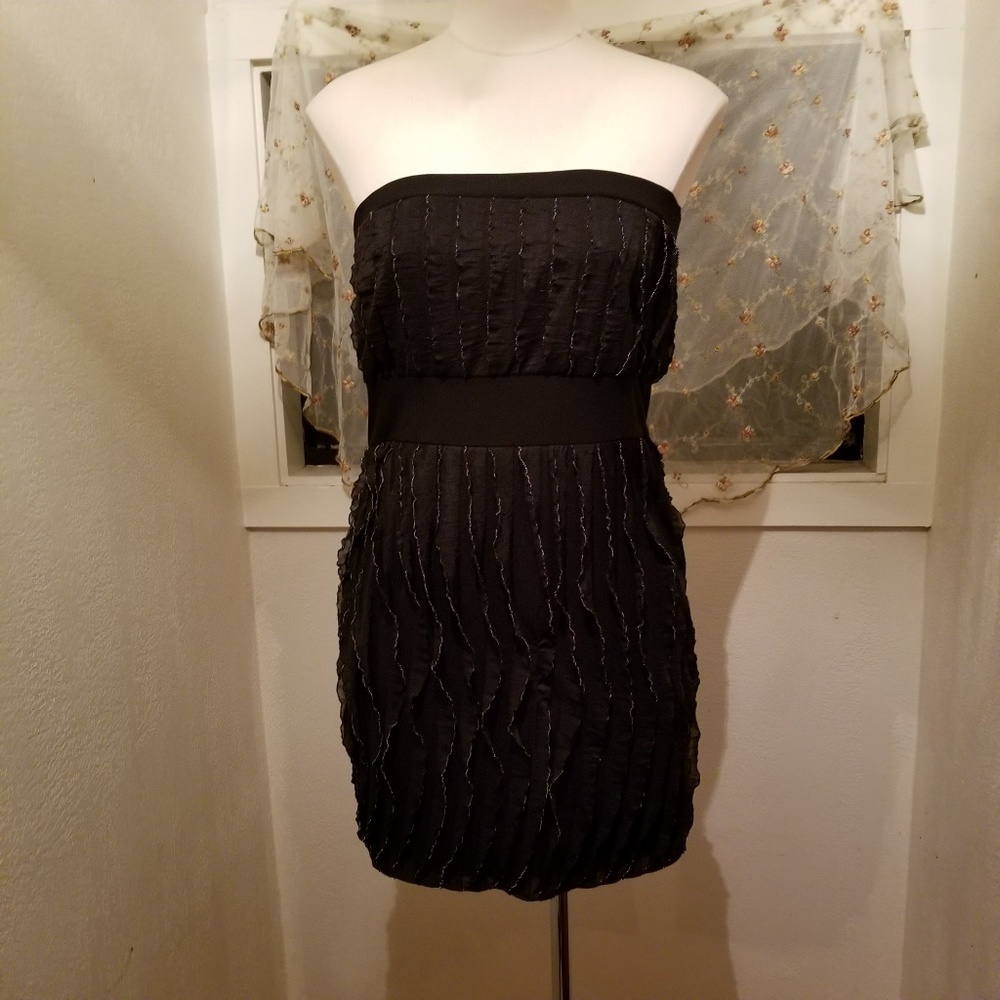 Juju & B Silver Fin Little Black Dress